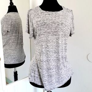 Apt. 9 Essentials Heather Grep Lightweight Pullover TShirt PM
